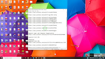 some important videos in video description of  8 bit CPU   in logism video in  you tube