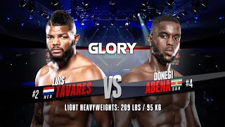 GLORY 77: Luis Tavares v Donegi Abena