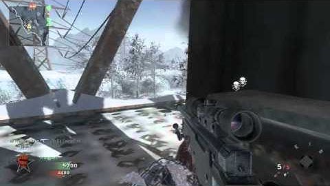 Call of duty black ops - long range no scope