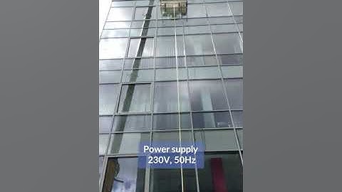 Facade cleaning machine by Proteco Machines