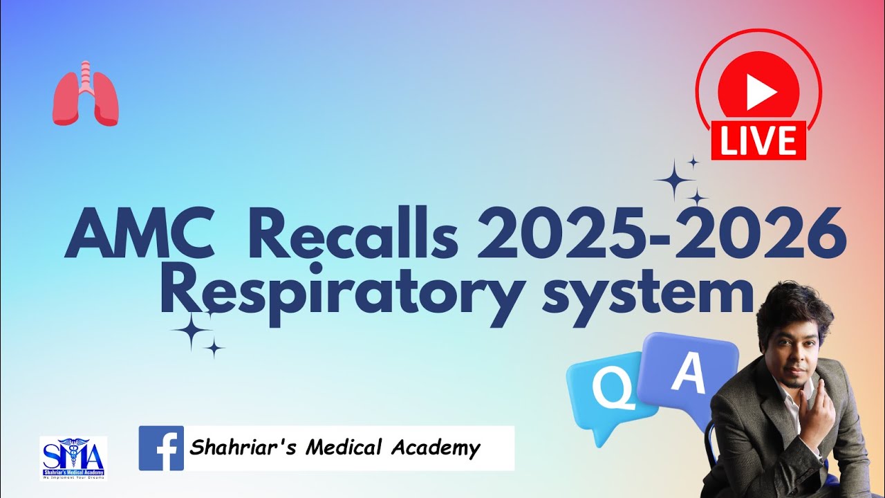 Respiratory recalls 2025- 2026 ! AMC recall class 2025-2026