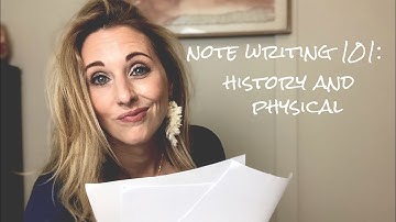 ICU NP: Writing an H&P