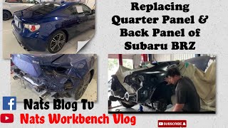 How to Replace Quarter Panel & Back Panel Of Subaru BRZ