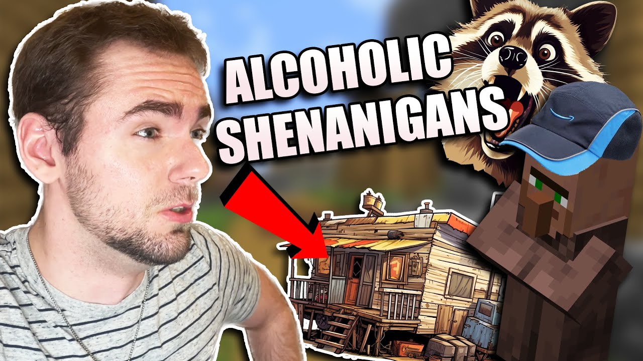 There Are Raccoons in the WALL Minecraft YouTube