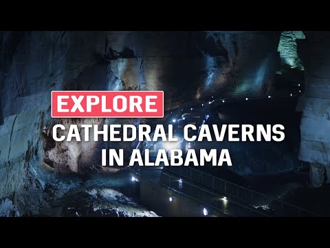 Video: Exploring Cathedral Caverns in Alabama