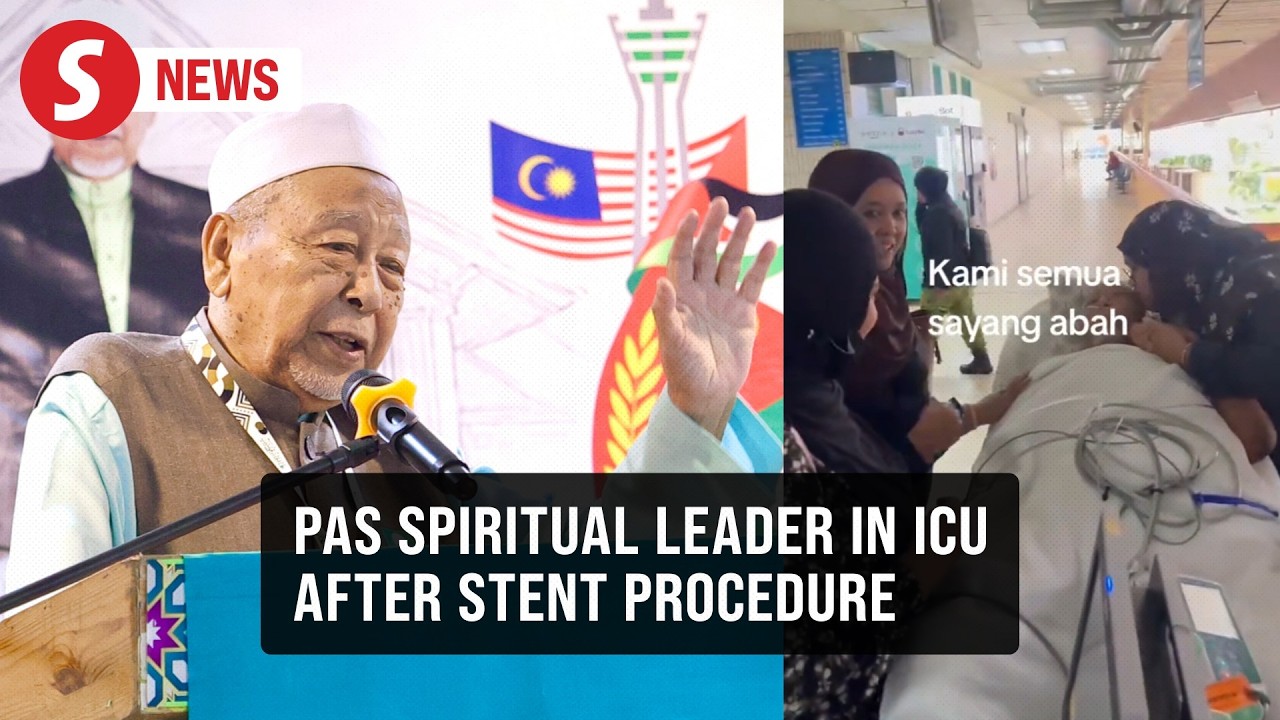 PAS spiritual leader Hashim Jasin in ICU at Penang Hospital after stent procedure