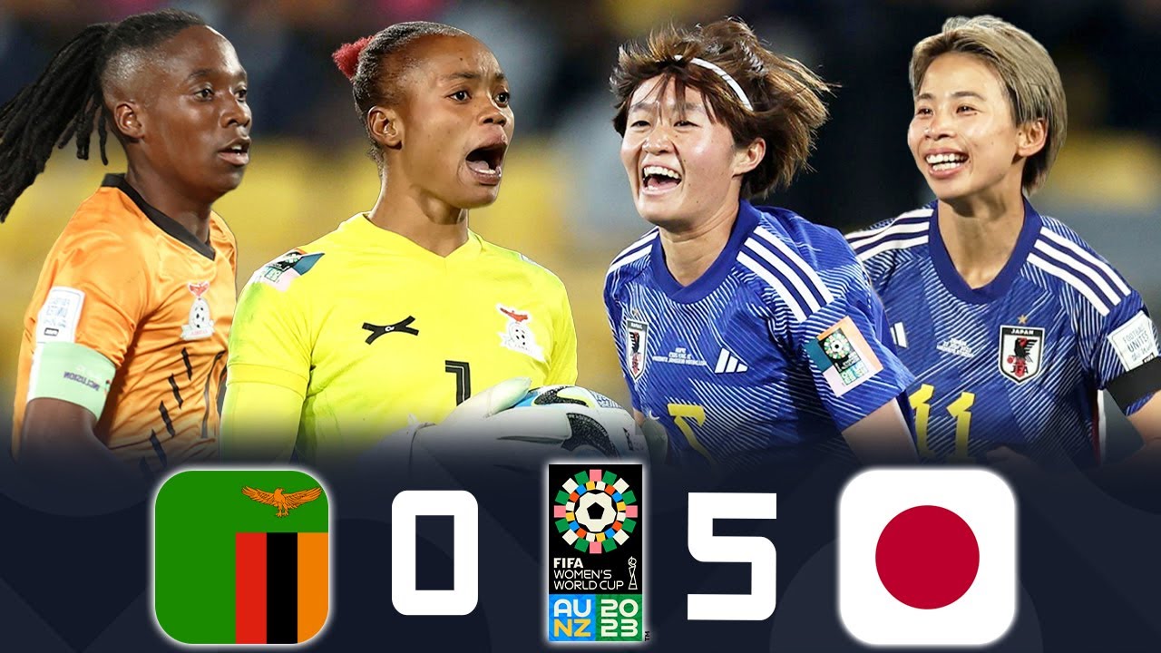 NADESHIKO JAPAN DESTROYED ZAMBIA WITH NO MERCY 🤯🔥 ❯ JAPAN 5–0 ZAMBIA | WOMEN’S WORLD CUP 2023
