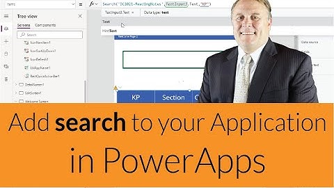 Add Search to your PowerApp - Step 11 [160821-1632]