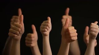 Thumbs Up Stock Video