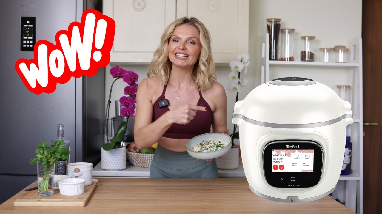 TEFAL - Cook4Me Touch Pro cu WiFi - Risotto cremos cu gălbiori