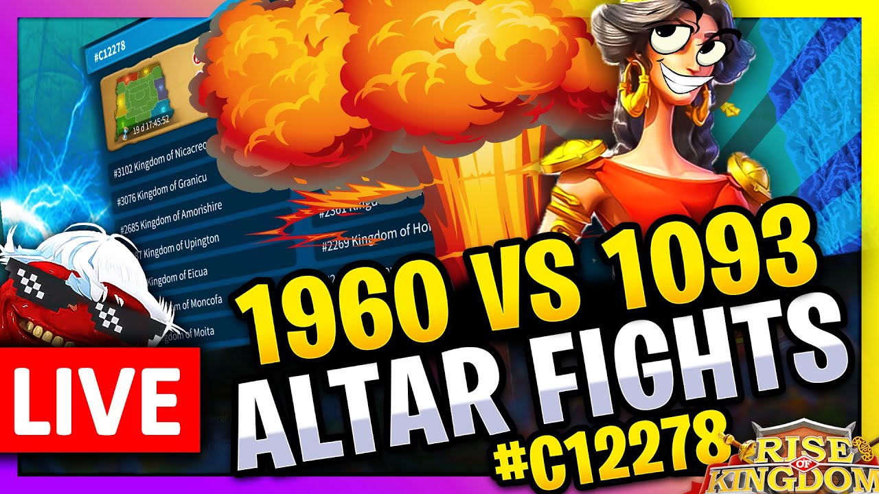 1960+2489 vs 1093 ALTAR FIGHTS! 🔥🔥🔥 LIVE! 🔴 