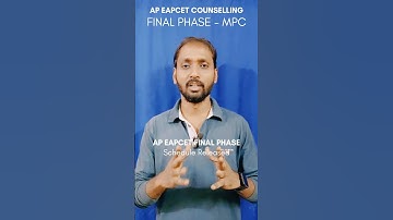 AP EAPCET 2025 THIRD & FINAL PHASE COUNSELLING SCHEDULE RELEASED. #apeapcet2025 #apcet