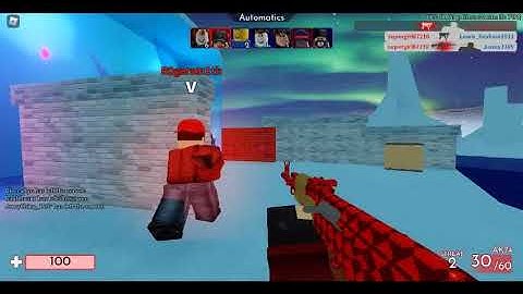 i found a hacker in arsenal... // Roblox