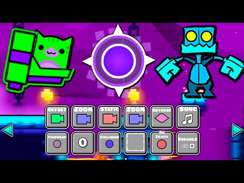 ОБЗОР НОВОГО РЕДАКТОРА 2.2 В GEOMETRY DASH 2.2!