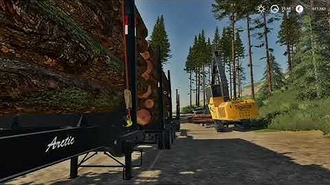 FS19: Loading Logs