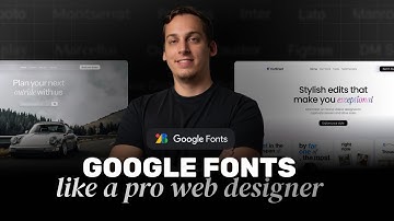 Premium Google Fonts for Web Designers: Finding & Pairing Fonts
