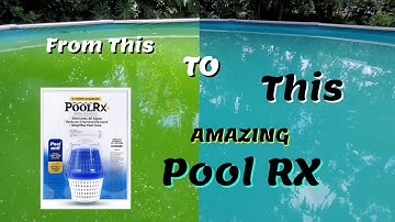 POOL RX...Amazing GET RID OF NASTY ALGAE...6 MONTH CLEAN POOL RX