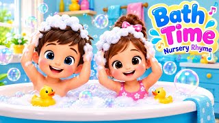 Scrub Scrub Bath Kids Nursery Rhymes Song screenshot 3
