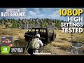 PUBG PC - GTX 1060 + Ryzen 5 5600 | High Settings Tested