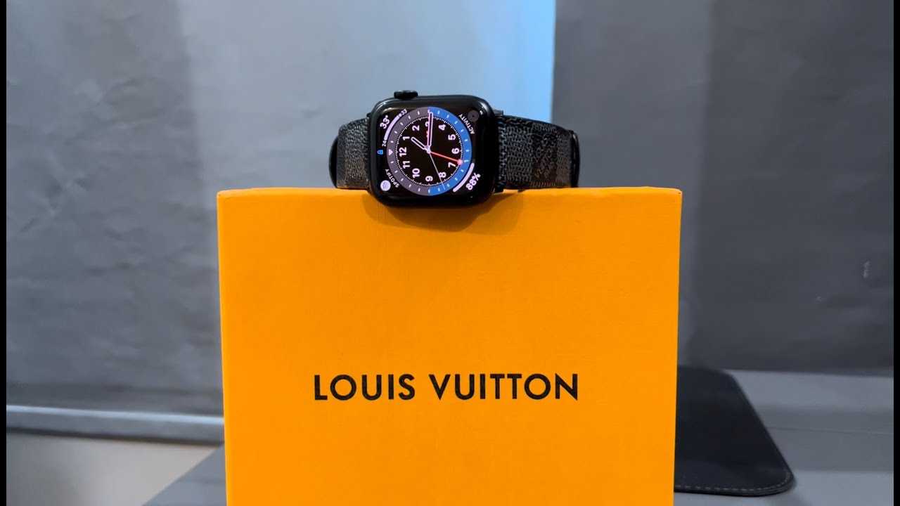 Repurposed Louis Vuitton Apple Watch Band - Unboxing/Review- love