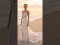 Maggie Sottero Inspired - Benjie Royale Wedding Mermaid Gown with Extended Scalloped Train! #bridal