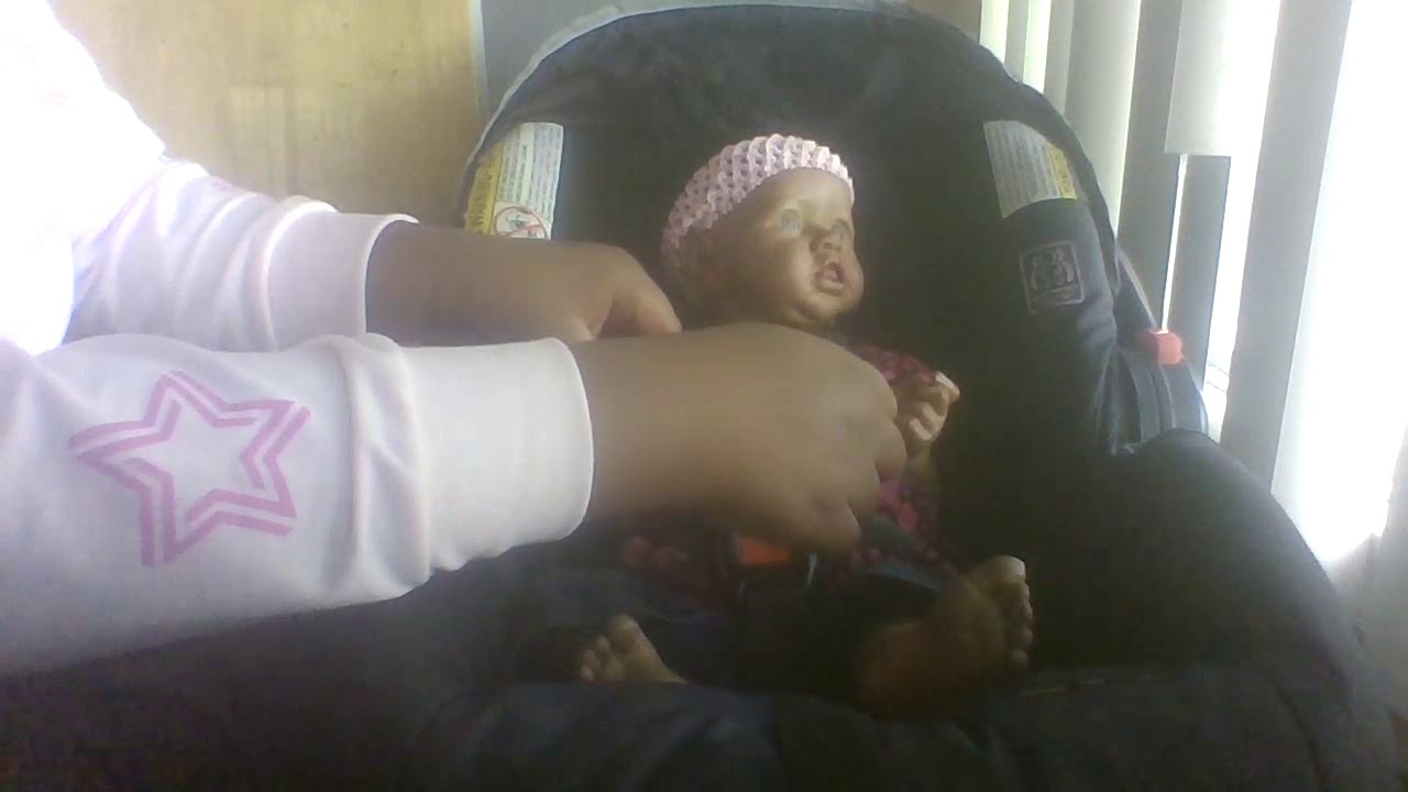 How to make a awake reborn look realistic in a car seat #2 - YouTube
