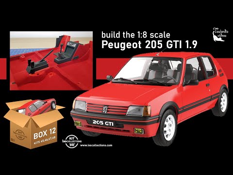 Peugeot 205 GTI 1.9 from 1986 - IXO COLLECTIONS