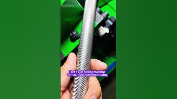 Three axis rolling machine for stainless steel embossing#thread#threadrollingmachine#knurlingmachine