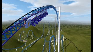 World's Tallest, Longest, and Fastest Zero-G Stall  |  Intamin Blitz Coaster  |  No Limits 2