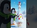 create a snow icecream 🍦🤩🐧 #penguin #kidsvideo #cartoon #snowfall  #penguinadventures #animation