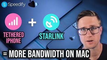 How to Combine Starlink with a Tethered iPhone at Once on Your Mac to Improve Bandwidth and Latency