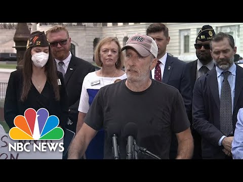 Jon Stewart Criticizes Senators Who Voted Against Toxic Burn Pit Bill: 'This Is Embarrassing'