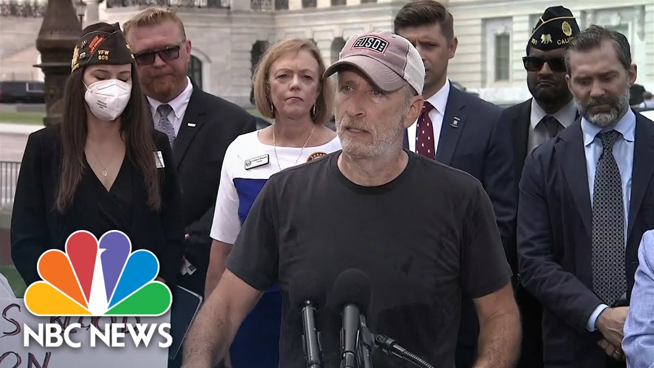 Jon Stewart Criticizes Senators Who Voted Against Toxic Burn Pit Bill: 'This Is Embarrassing'