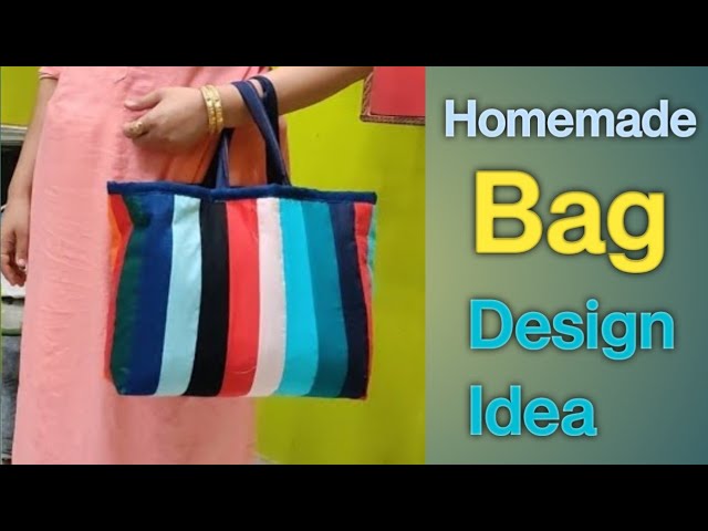 How To Turn A Luxury Shopping Bag Into A Handbag, DIY Shopping Bag To  Handbag