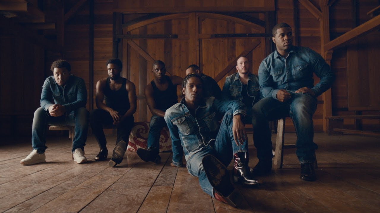 OUR CREW. #MYCALVINS: A$AP Rocky and A$AP Mob