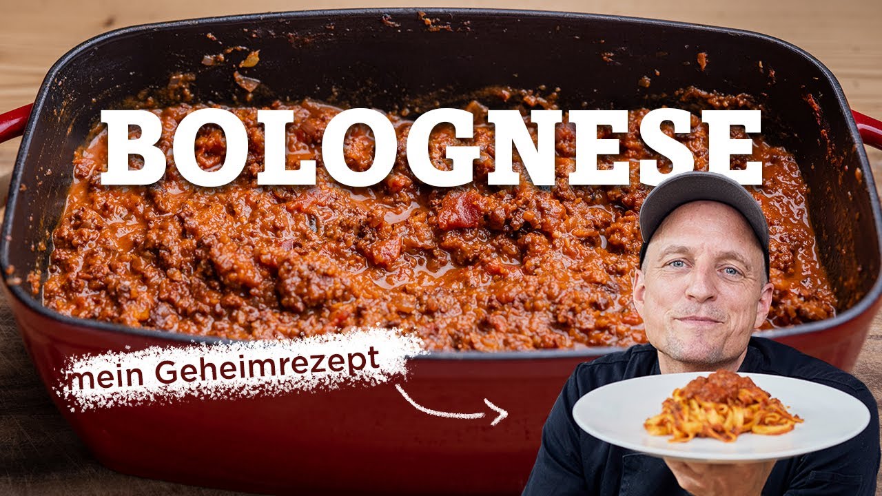 An dieser veganen BOLOGNESE arbeite ich seit 30 Jahren!