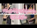 EXTREME DECLUTTER &amp; ORGANISE WITH ME | CLEAN WITH ME | EXTREME MOTIVATION | Kira Davies