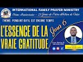 Pastor rood joseph  lessence de la vraie gratitude  21 jours de prire  jour 6