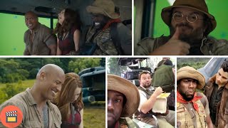 Jumanji 1+2 BLOOPERS, Gag Reels and Funny Behind the Scenes - Best Compilation