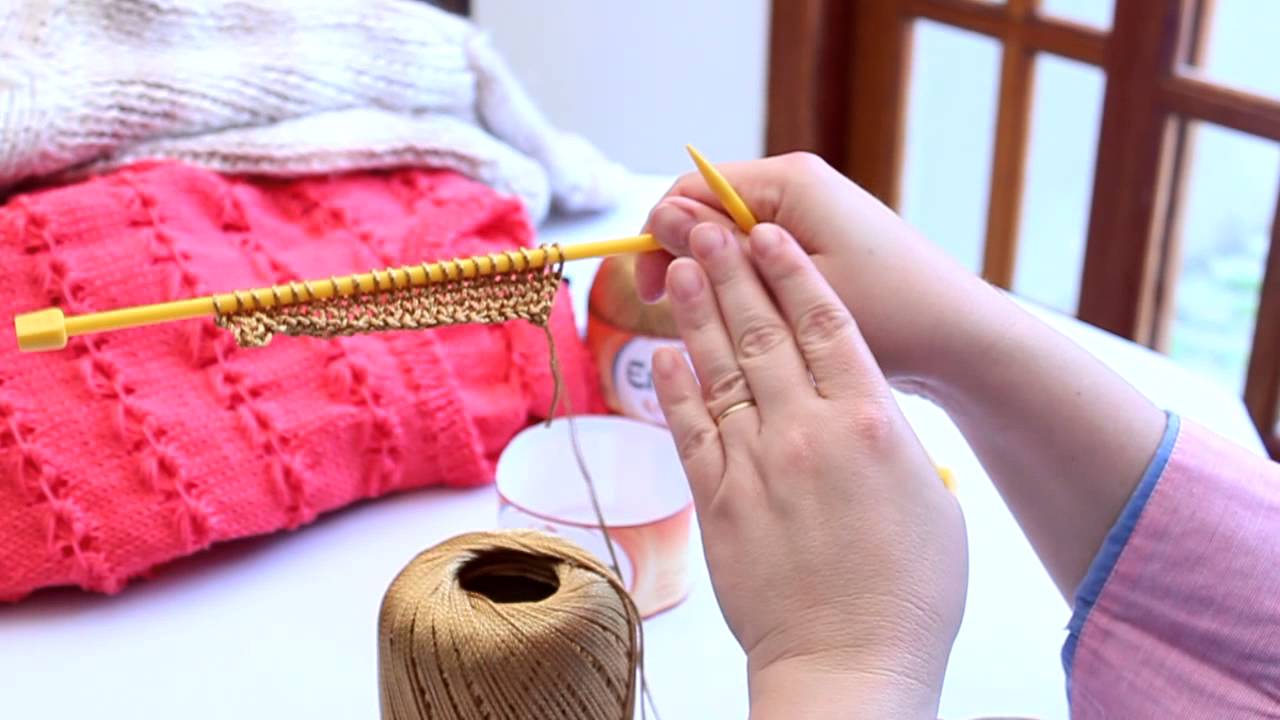 Aprendendo o Ponto Tricô Peruano Passo a passo