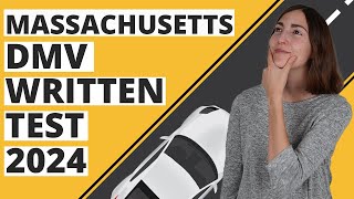 Massachusetts DMV Written Test 2024 (60 Questions with Explained Answers)