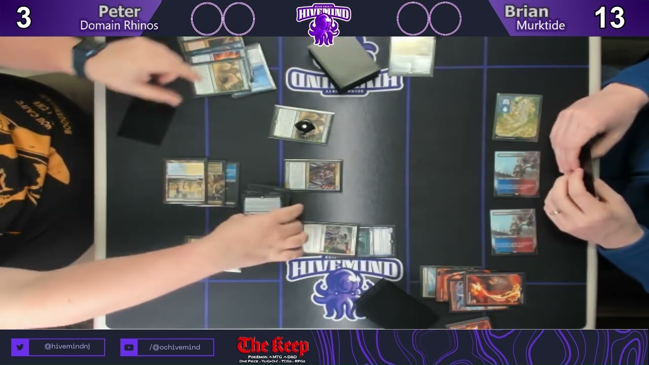 Modern FNM Round 3: Domain Rhinos vs Murktide - 02/16/24