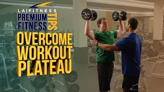 How to overcome a workout plateau - LA Fitness - Workout Tip image