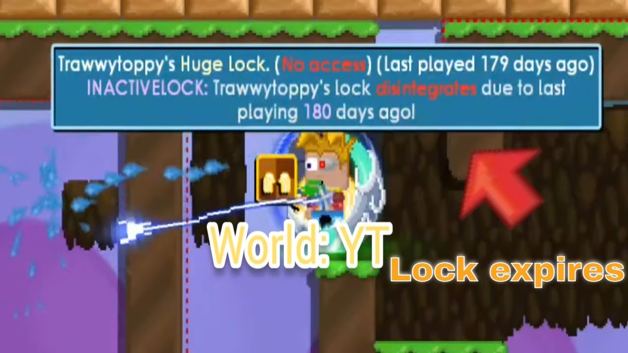 Growtopia | a lock in a 2 letter EXPIRED!!