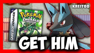 🔥 How to GET LUCARIO in POKEMON EMERALD, SAPPHIRE and RUBY (FAST!!!) 😱 screenshot 5