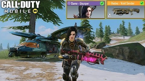 *NEW* LEGENDARY HADES - VOID SENDER + DAME - USURPER GAMEPLAY! | THE DARK COVENANT | COD MOBILE!