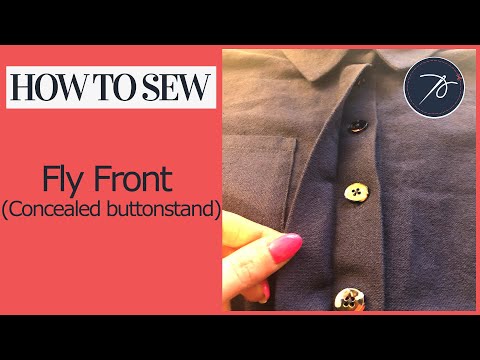 Video: How To Sew A Fly-over Dress Quickly