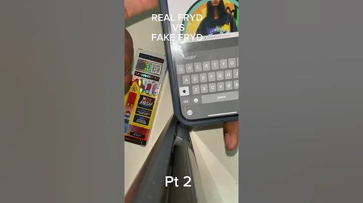Pt2 of the real vs fake fryd 2G disposable #420 #fypシ #fryd #420carts #highlife