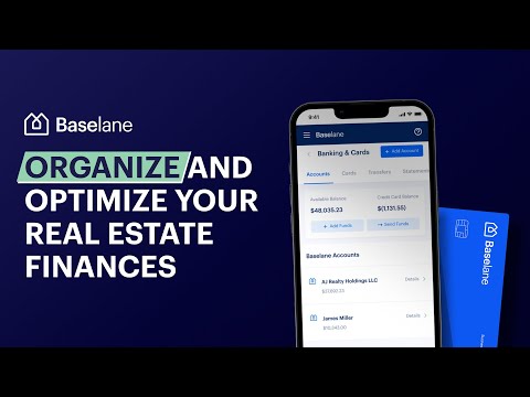 Baselane Banking Overview: Organize and Optimize Your Real Estate Finances! - video from Baselane