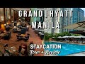 GRAND HYATT MANILA BGC STAYCATION | Tour + Review